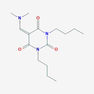 1,3-dibutyl-5-((dimethylamino)methylene)pyrimidine-2,4,6(1H,3H,5H)-trione