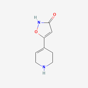 5-(1,2,3,6-Tetrahydropyridin-4-yl)isoxazol-3-ol