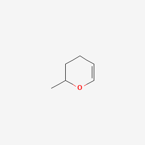 molecular formula C6H10O B12861678 2-Methyl-3,4-dihydro-2h-pyran CAS No. 12655-16-2