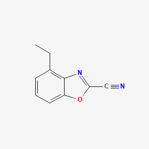 4-Ethylbenzo[d]oxazole-2-carbonitrile