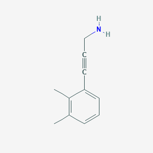 3-(2,3-Dimethylphenyl)prop-2-yn-1-amine