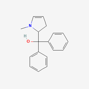 (1-Methyl-2,3-dihydro-1H-pyrrol-2-yl)diphenylmethanol