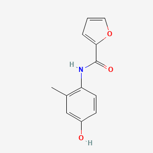 N-(4-hydroxy-2-methylphenyl)furan-2-carboxamide