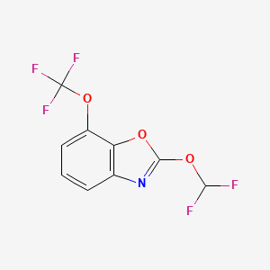 2-(Difluoromethoxy)-7-(trifluoromethoxy)benzo[d]oxazole