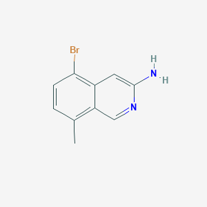 5-Bromo-8-methylisoquinolin-3-amine