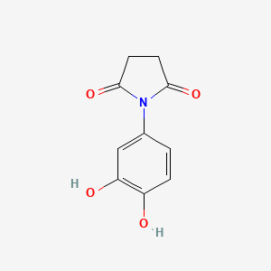 1-(3,4-Dihydroxyphenyl)pyrrolidine-2,5-dione