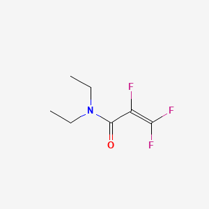 molecular formula C7H10F3NO B12861974 N,N-Diethyl-2,3,3-trifluoroacrylamide CAS No. 97403-94-6