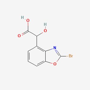 2-(2-Bromobenzo[d]oxazol-4-yl)-2-hydroxyacetic acid