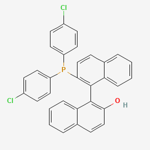 (R)-2'-[Bis(4-chlorophenyl)phosphino]-[1,1'-binaphthalen]-2-ol