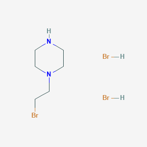 molecular formula C6H15Br3N2 B1286201 1-(2-溴乙基)哌嗪二氢溴酸盐 CAS No. 89727-93-5