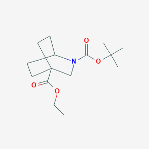 2-tert-Butyl 4-ethyl 2-azabicyclo[2.2.2]octane-2,4-dicarboxylate