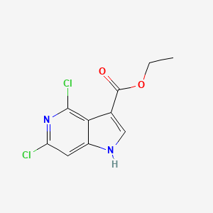 Ethyl 4,6-dichloro-1H-pyrrolo[3,2-c]pyridine-3-carboxylate