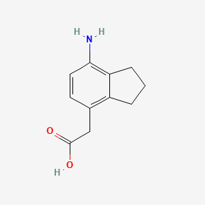 (7-Amino-indan-4-yl)-acetic acid