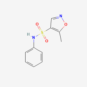 5-Methyl-N-phenylisoxazole-4-sulfonamide