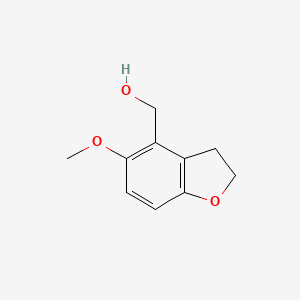 (5-Methoxy-2,3-dihydrobenzofuran-4-yl)methanol