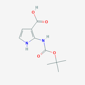 2-((tert-butoxycarbonyl)amino)-1H-pyrrole-3-carboxylic acid