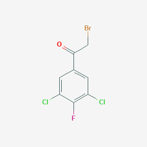 3,5-Dichloro-4-fluorophenacyl bromide