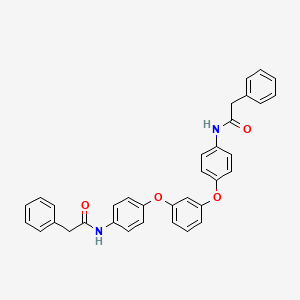 2-Phenyl-N-{4-[3-(4-phenylacetylamino-phenoxy)-phenoxy]-phenyl}-acetamide