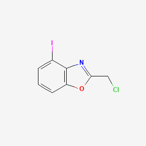 2-(Chloromethyl)-4-iodobenzo[d]oxazole