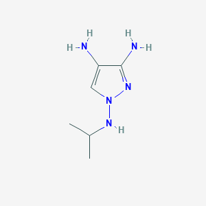 N1-Isopropyl-1H-pyrazole-1,3,4-triamine