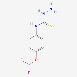 4-(4-Difluoromethoxyphenyl)thiosemicarbazide