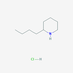 molecular formula C9H20ClN B1286278 2-Butylpiperidine hydrochloride CAS No. 72939-23-2