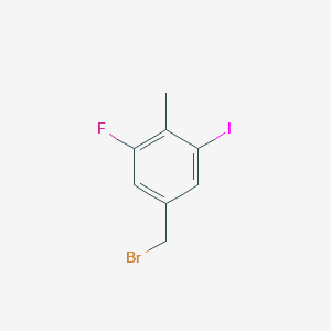 3-Fluoro-5-iodo-4-methylbenzyl bromide