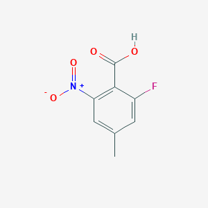 2-Fluoro-4-methyl-6-nitrobenzoic acid