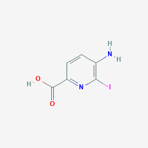 5-Amino-6-iodopicolinic acid