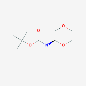 (R)-tert-Butyl 1,4-dioxan-2-yl(methyl)carbamate