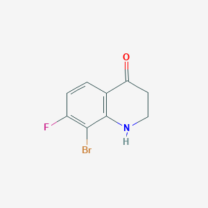 8-bromo-7-fluoro-2,3-dihydroquinolin-4(1H)-one