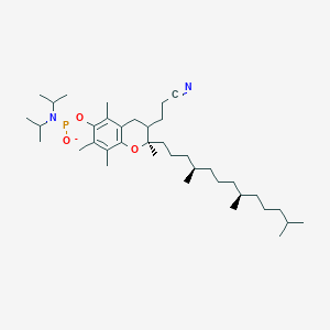 (2R)-3-(2-Cyanoethyl)-2,5,7,8-tetramethyl-2-((4R,8R)-4,8,12-trimethyltridecyl)chroman-6-yl diisopropylphosphoramidite