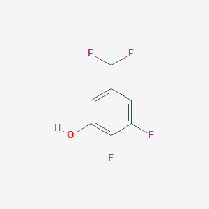 5-(Difluoromethyl)-2,3-difluorophenol