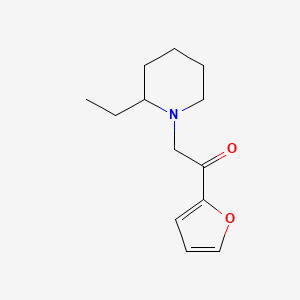 2-(2-Ethylpiperidin-1-yl)-1-(furan-2-yl)ethanone