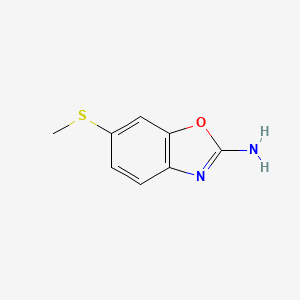 6-(Methylthio)benzo[d]oxazol-2-amine