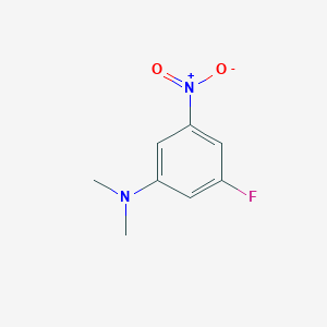 3-fluoro-N,N-dimethyl-5-nitroaniline