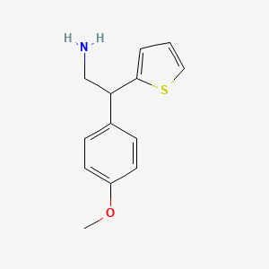 2-(4-Methoxyphenyl)-2-thien-2-ylethanamine