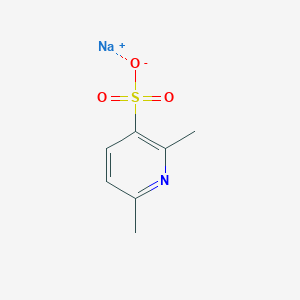 molecular formula C7H8NNaO3S B1286318 Sodium 2,6-dimethylpyridine-3-sulfonate 