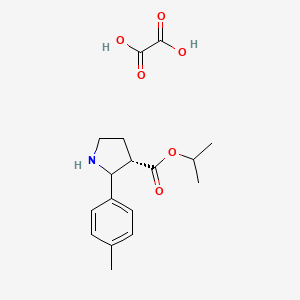 (3S)-Isopropyl 2-(p-tolyl)pyrrolidine-3-carboxylate oxalate