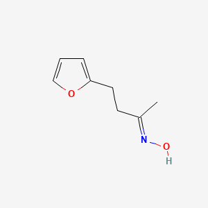 (E)-N-[4-(Furan-2-yl)butan-2-ylidene]hydroxylamine