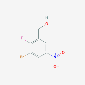 3-Bromo-2-fluoro-5-nitrobenzyl alcohol