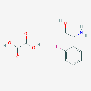 molecular formula C10H12FNO5 B1286321 2-Amino-2-(2-fluorophenyl)ethanol oxalate CAS No. 1177307-77-5