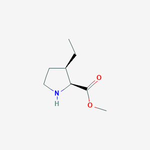 (2S,3R)-Methyl 3-ethylpyrrolidine-2-carboxylate