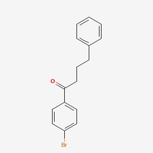 molecular formula C16H15BrO B1286371 4'-Bromo-4-phenylbutyrophenone CAS No. 111826-07-4