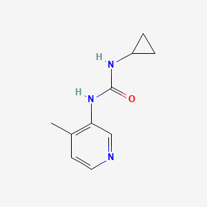 1-Cyclopropyl-3-(4-methylpyridin-3-yl)urea