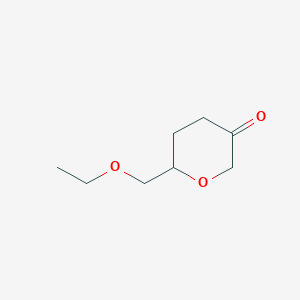 6-(Ethoxymethyl)dihydro-2H-pyran-3(4H)-one