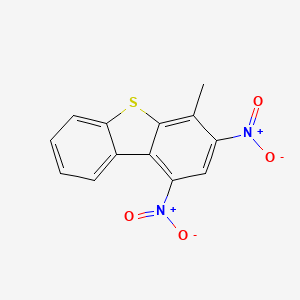 1,3-Dinitro-4-methyldibenzo[b,d]thiophene