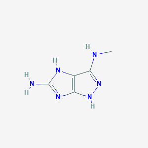 N3-Methyl-1,4-dihydroimidazo[4,5-c]pyrazole-3,5-diamine