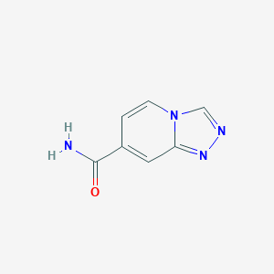 [1,2,4]Triazolo[4,3-a]pyridine-7-carboxamide