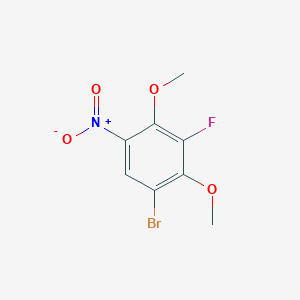 5-Bromo-3-fluoro-2,4-dimethoxynitrobenzene